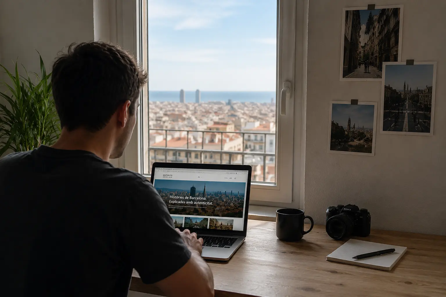 El Fill, especialista en comunicació digital i estratègia SEO, co-fundador d'Authentic Barcelona